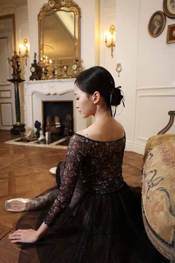 韓國iilaire - Laura Pearl雙層長版舞裙 