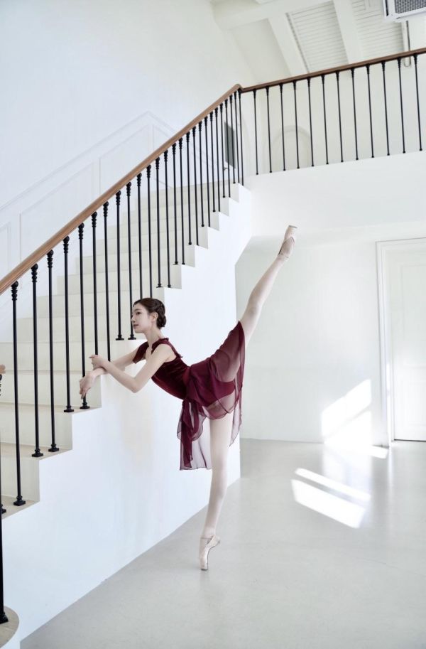 韓國Ode on tutu - Garnet蝴蝶結舞衣 