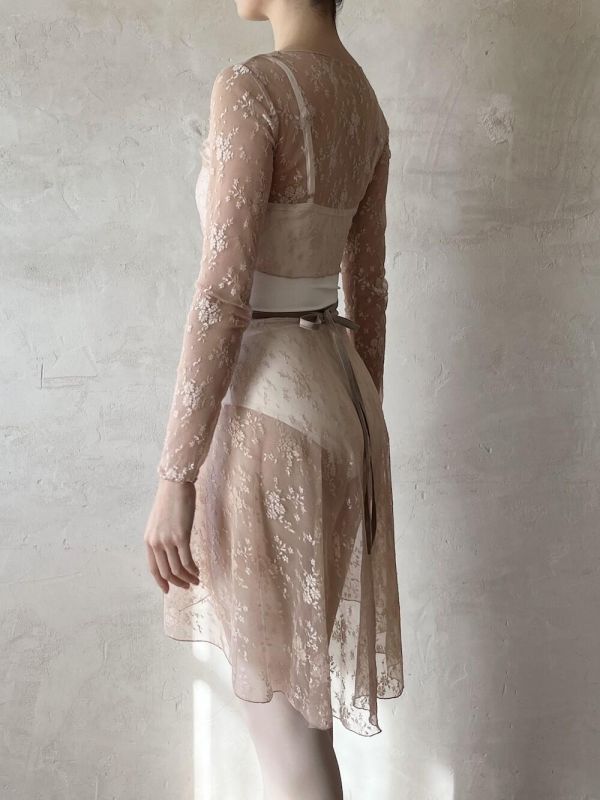 韓國Degage - Ameli中長版舞裙 (Brick rose) 