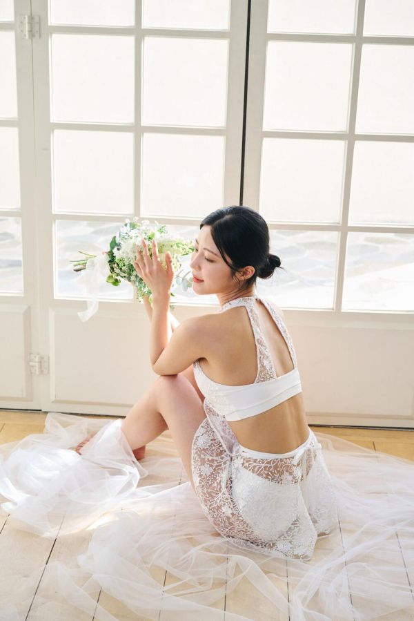 韓國FORALL - Bridal Premium鋼管舞裙 (兩色) 