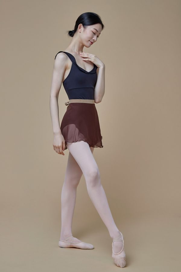 韓國Ballessimo - Frill Camisole黑色舞衣 (프릴) 