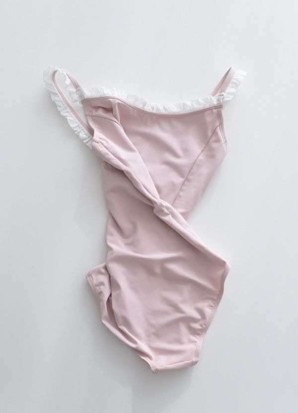 韓國LucyAlice - Frill吊帶舞衣 (兩色) 