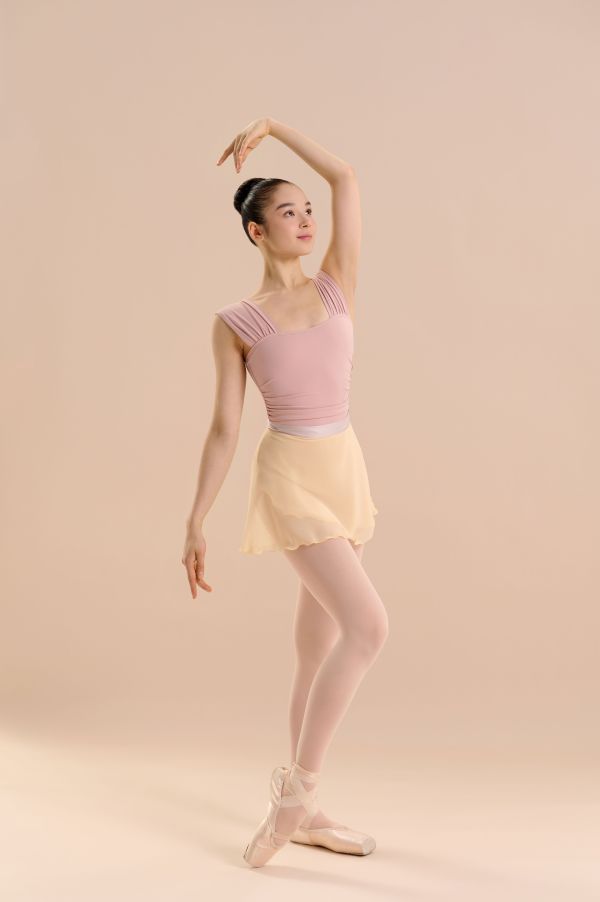 韓國Ballessimo - Wide shoulder粉色舞衣 (와이드 숄더) 