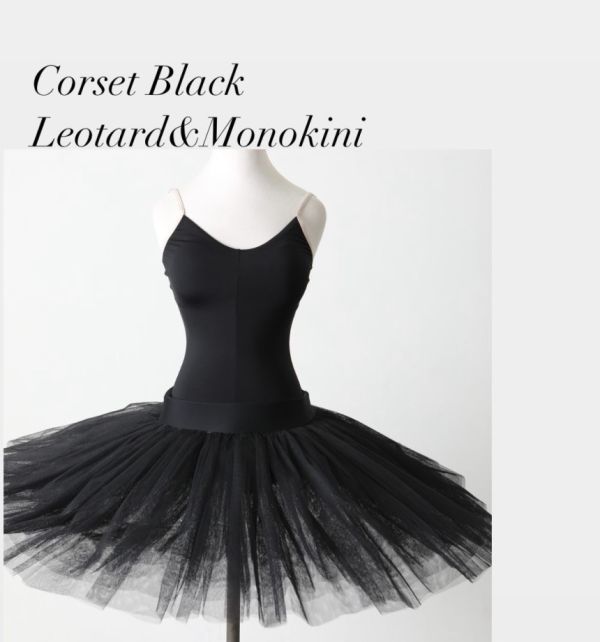 韓國La Suit - Corset Black舞衣 