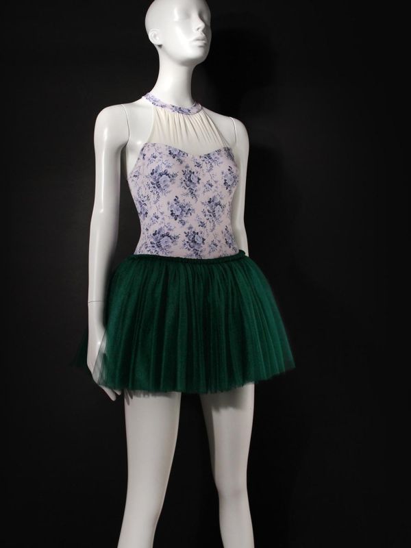 韓國LEVDANCE - 訂製款 Charmant Petit tutu (ROYAL GREEN) 