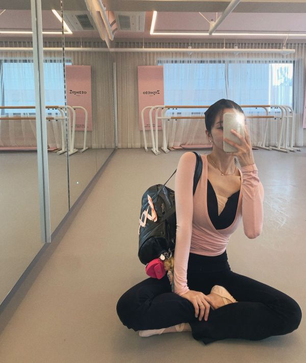 韓國Lenique - Duffel bag舞蹈包包 (Black) 