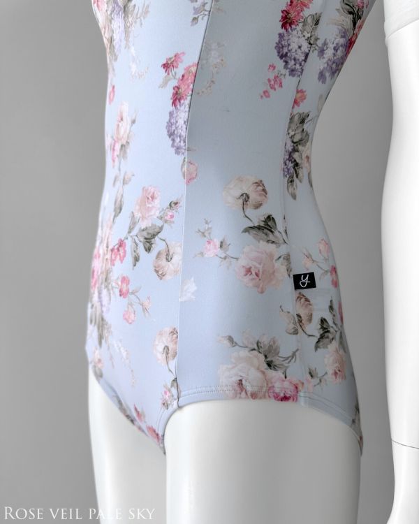 韓國yoora - Rose Veil五分袖舞衣 (Sky) 