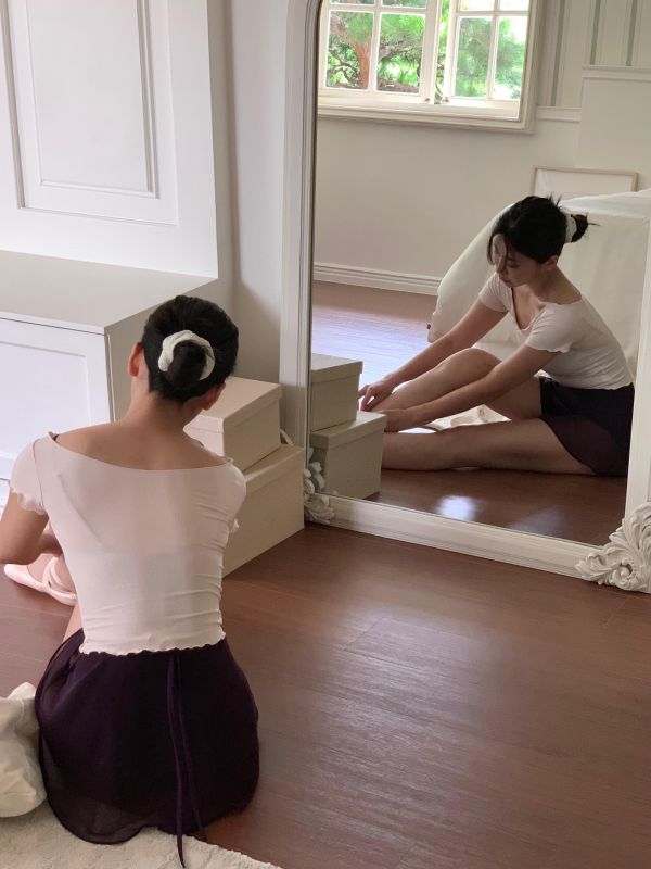 韓國Bonanza - Plume雪紗舞裙 (플럼) 