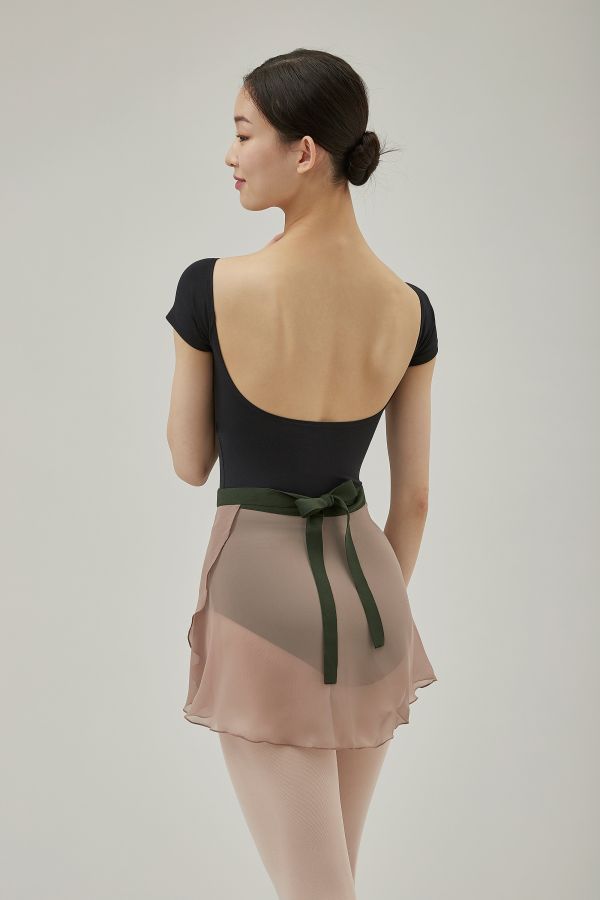 韓國Ballessimo - Cappuccino寬綁帶舞裙 (카푸치노) 