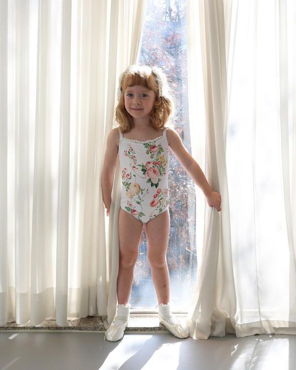 韓國LEVDANCE - LEVPETIT Charlotte FLORAL兒童款舞衣 (兩色) 