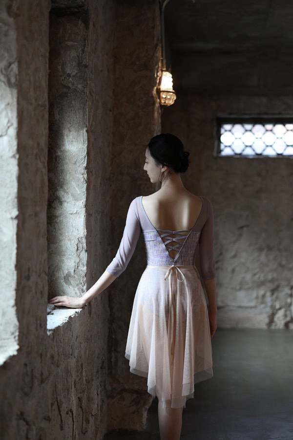 韓國iilaire - Antique Purple七分袖舞衣 