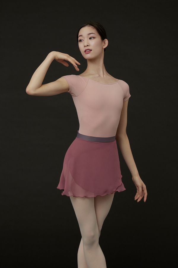 韓國Ballessimo - Mauve寬綁帶舞裙 (모브) 