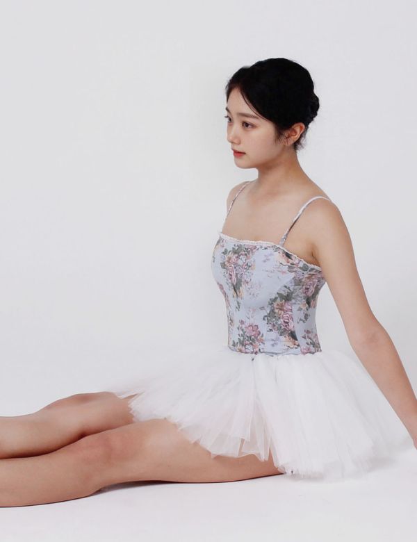 韓國Soulier Rouge - Anne Mini Tutu舞裙 (PURE WHITE) 