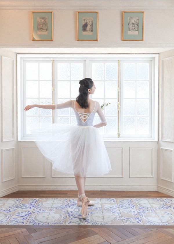 韓國iilaire - Antique Sky七分袖舞衣 