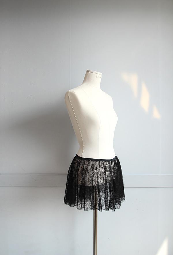 韓國LEVDANCE - Cosette Full Circle 360度舞裙 (Black) 