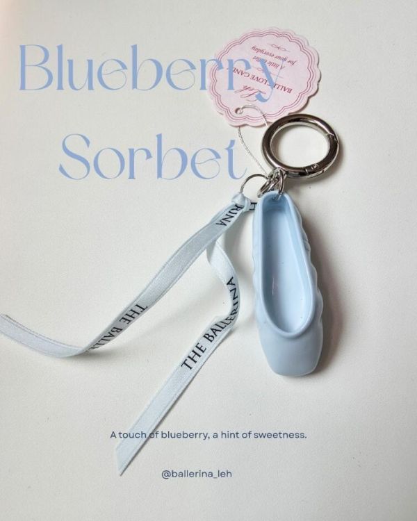韓國Leh - 2026年新款 Candy小硬鞋吊飾 (Blueberry sorbet) 