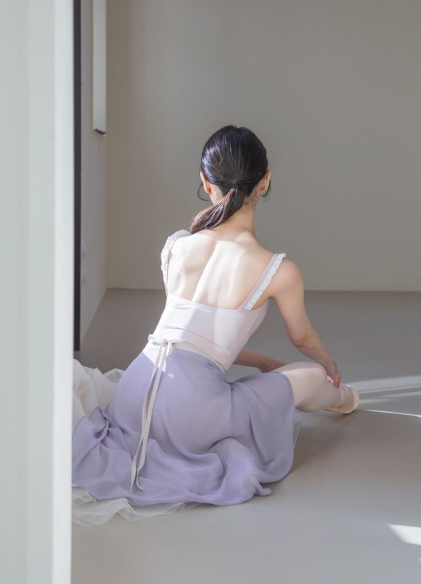 韓國LucyAlice - Frill吊帶舞衣 (兩色) 