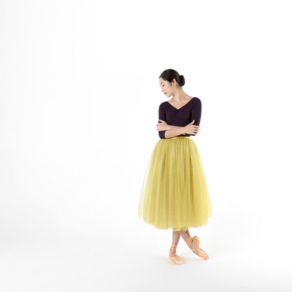 韓國LEVDANCE - Jacqueline七分袖舞衣 (三色) 자끌린 