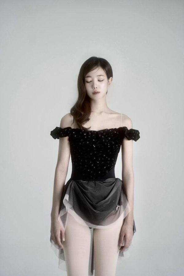 韓國Ode on tutu - Mary水鑽手工製鬆緊帶舞裙 