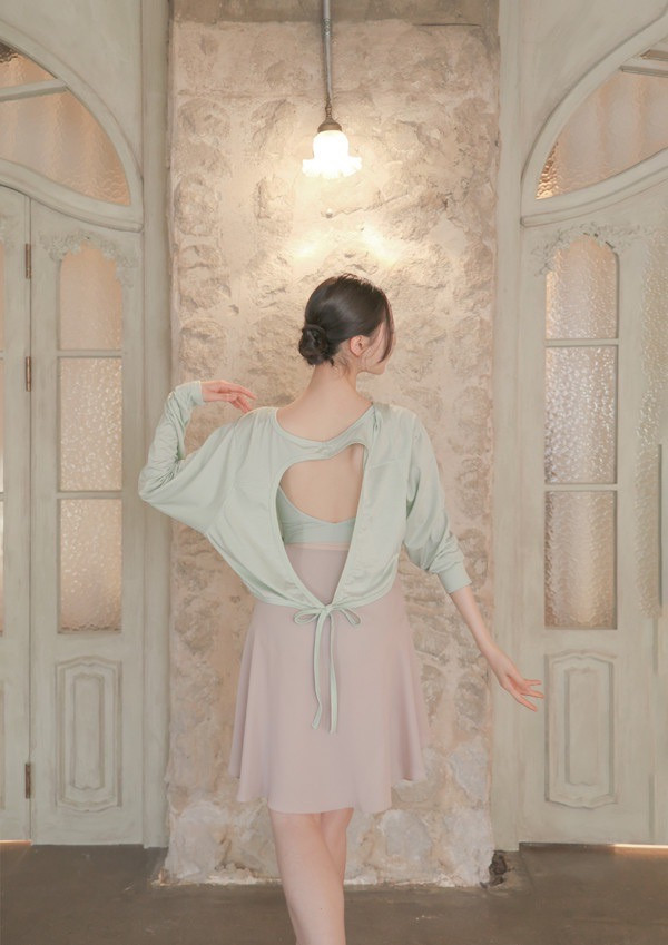 韓國iilaire - Backless tie上衣 (五色) 