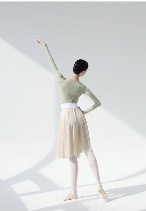 韓國messiah - 360 Degree Chiffon舞裙 (Nude) 