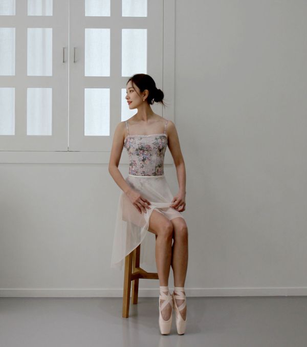 韓國Soulier Rouge - Bloom細肩帶舞衣 (兩色) 