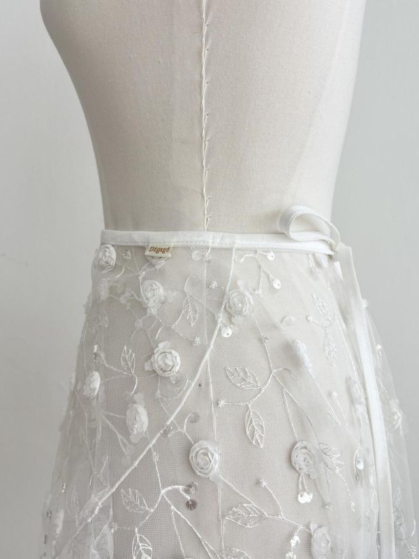 韓國Degage - forêt中長版舞裙 (White) 