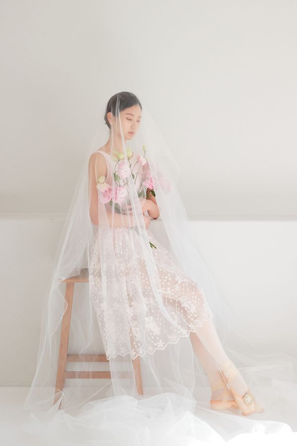 韓國degage - Back Ribbon蝴蝶結舞衣 (Pink) 