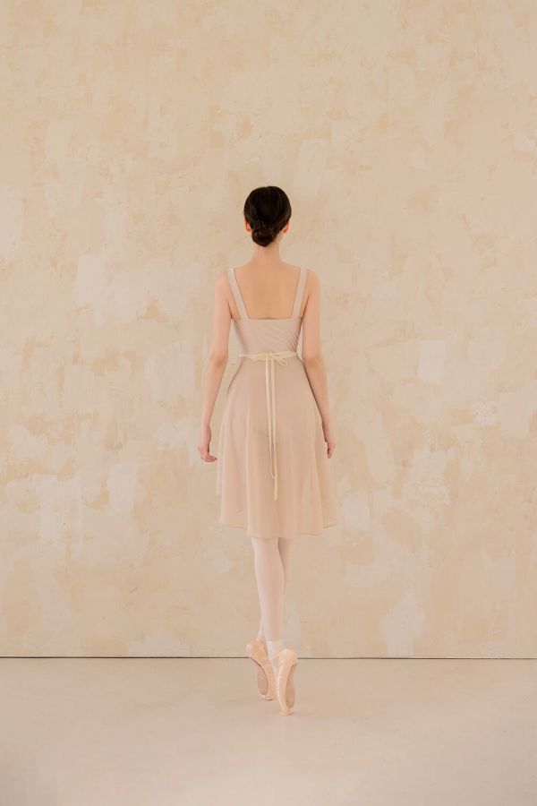 韓國Degage - Classic Midi中長版舞裙 (Coffee) 