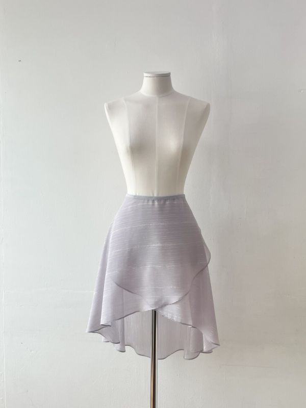 韓國Degage - Classic Midi中長版舞裙 (Purple Grey) 