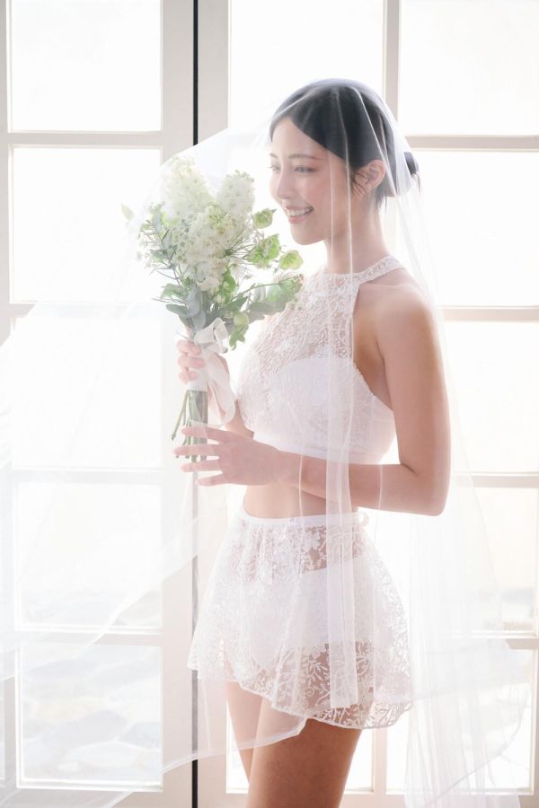 韓國FORALL - Bridal Premium鋼管舞裙 (兩色) 
