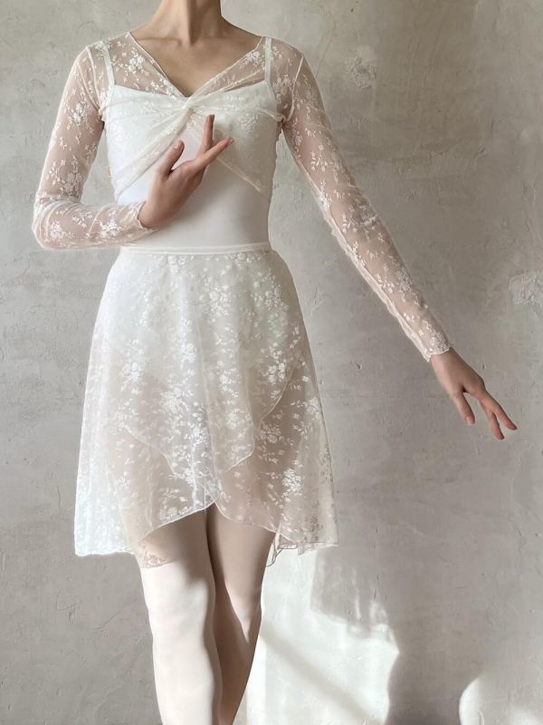 韓國Degage - Ameli中長版舞裙 (White) 