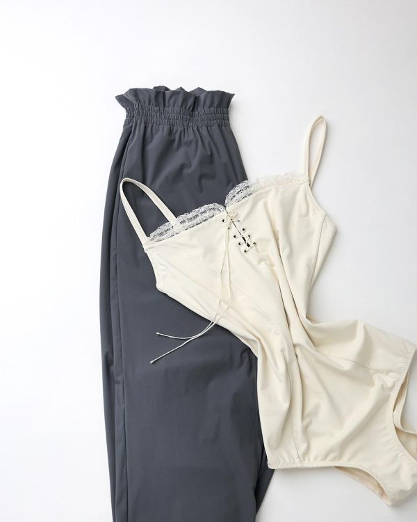 韓國LEVDANCE - Laura排汗長褲 (EBONY CHARCOAL) 로라 웜업 팬츠 