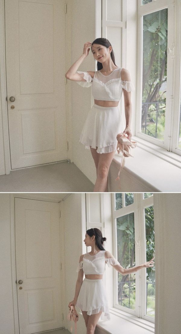 韓國Lenique - New Angela上衣+短褲 