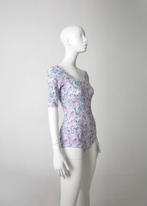 韓國LEVDANCE -  jane floral五分袖舞衣 (兩色)  제인 