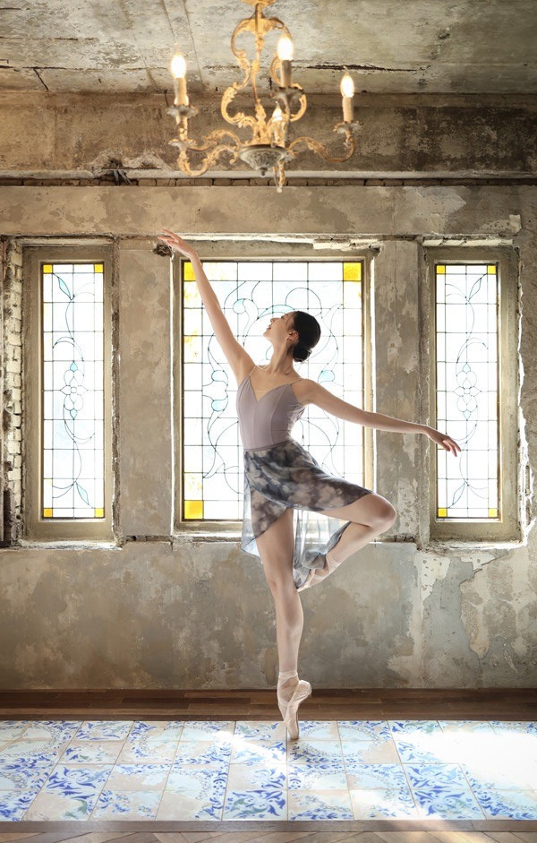 韓國iilaire - Blossom素面吊帶舞衣 (三色) 