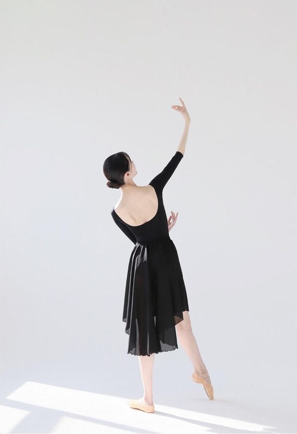 韓國messiah - Aria七分袖黑色舞衣 