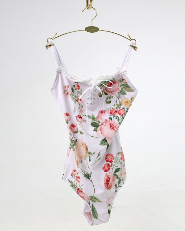 韓國LEVDANCE - Charlotte Floral細肩帶舞衣 (兩色) 샬롯 