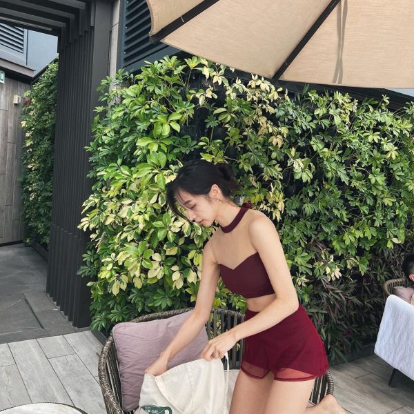 韓國Lenique - Olivia top鋼管舞上衣+短褲 (三色) 