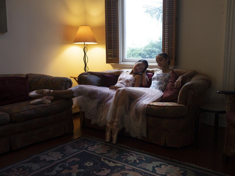 韓國LEVDANCE - Renée BLUSH鬆緊帶舞裙 르네 