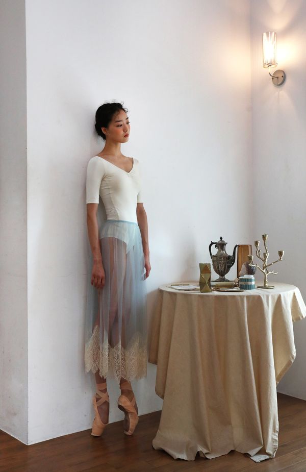 韓國LEVDANCE - Renée JADE ISLE鬆緊帶舞裙 르네 