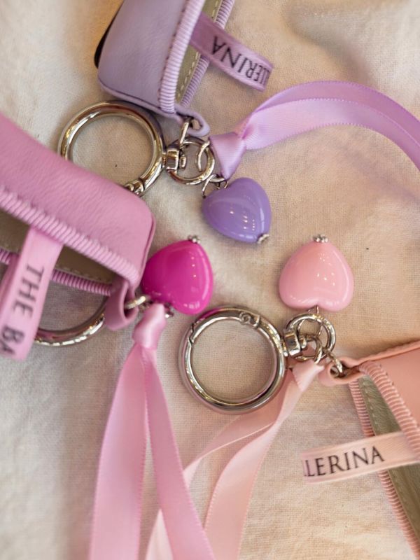 韓國Leh - étoile特別款羊皮小硬鞋吊飾 (Happy Valentine三色) 