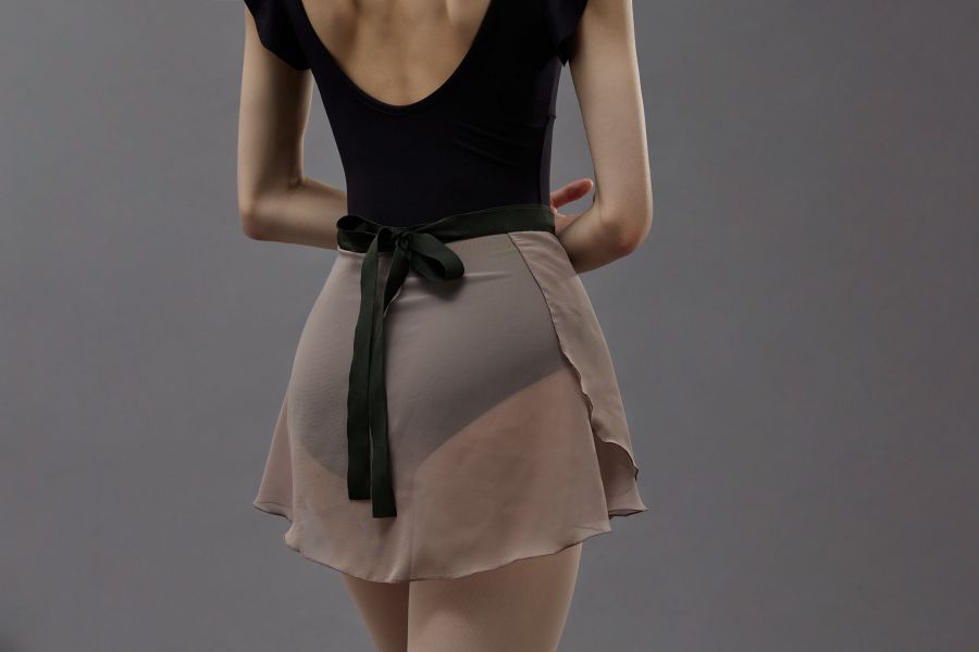 韓國Ballessimo - Cappuccino寬綁帶舞裙 (카푸치노) 