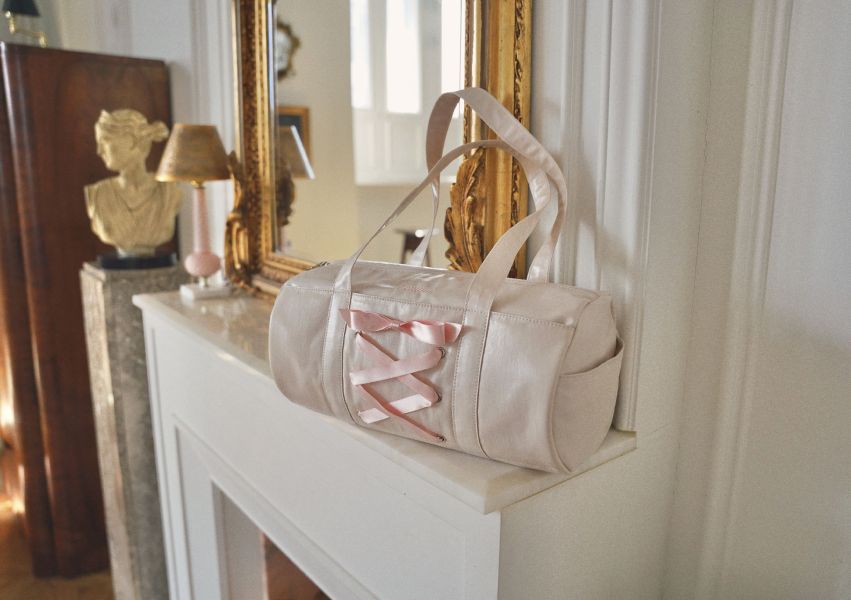 韓國Lenique - Duffel bag舞蹈包包 (Cream) 