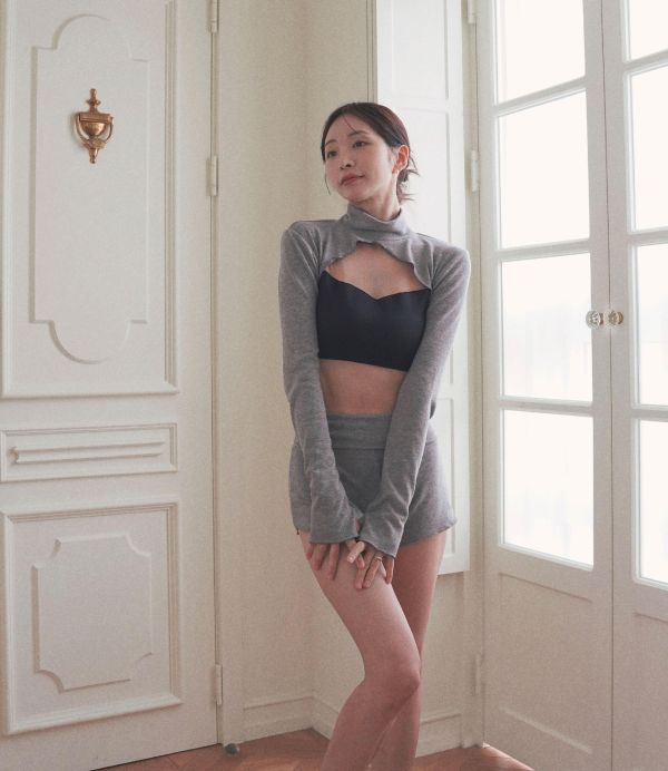 韓國Lenique - Lumiere shrug上衣罩衫 (兩色) 