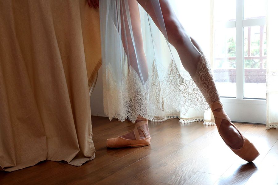 韓國LEVDANCE - Renée JADE ISLE鬆緊帶舞裙 르네 