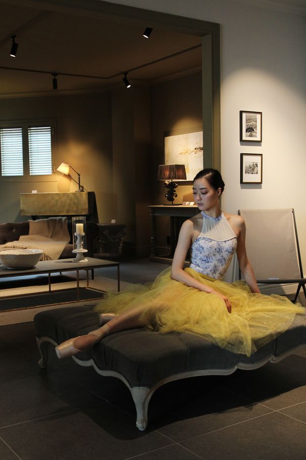 韓國LEVDANCE - Josephine TOILE DE JOUY經典款掛脖舞衣 (兩色) 조세핀 