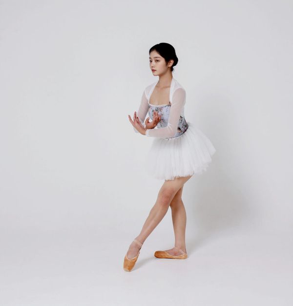 韓國Soulier Rouge - Anne Mini Tutu舞裙 (PURE WHITE) 