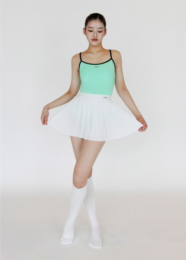 韓國POTA - 2 leotard吊帶舞衣 (Melon) 