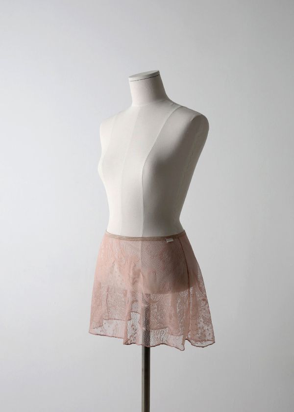 韓國LEVDANCE - Grace antique蕾絲鬆緊帶舞裙 (四色) 그레이스 